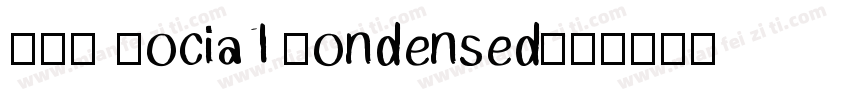 ABC Social Condensed字体转换